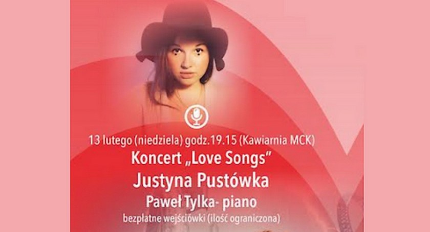 Justyna Pustówka z akompaniamentem Pawła Tylki - koncert „Love songs”