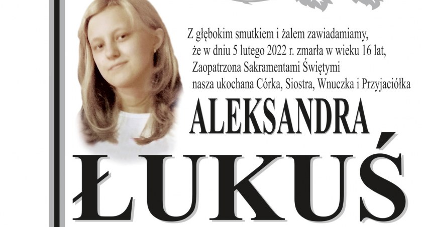 Zmarła Aleksandra Łukuś, młoda druhna OSP Niedzica