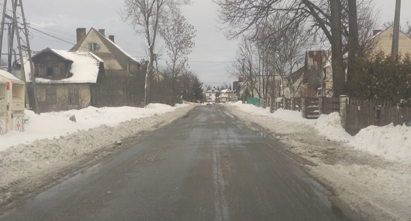 Lodowe koleiny w Czarnym Dunajcu zlikwidowane