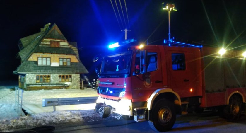 Iskry z komina - kolejna akcja strażacka w Witowie