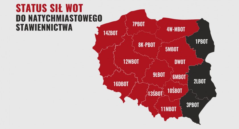 Żołnierze WOT w gotowości - w każdej chwili mogą zostać wezwani