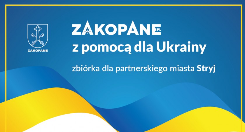 Zakopane z pomocą dla Ukrainy