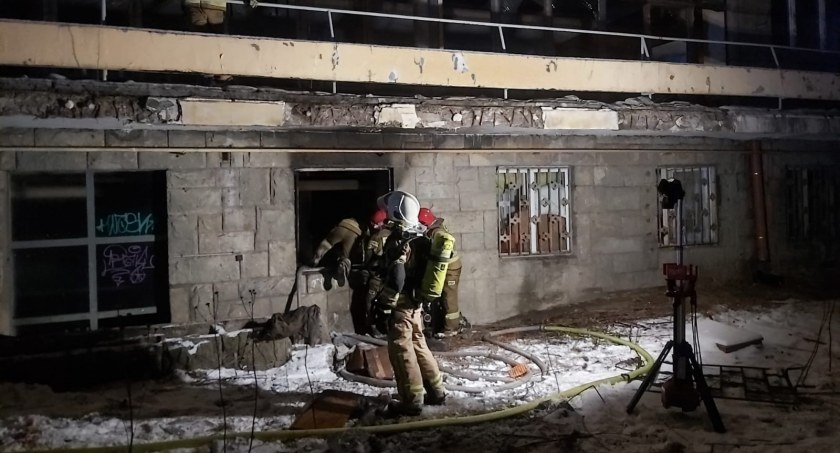 Tragiczny pożar w pustostanie po pensjonacie 