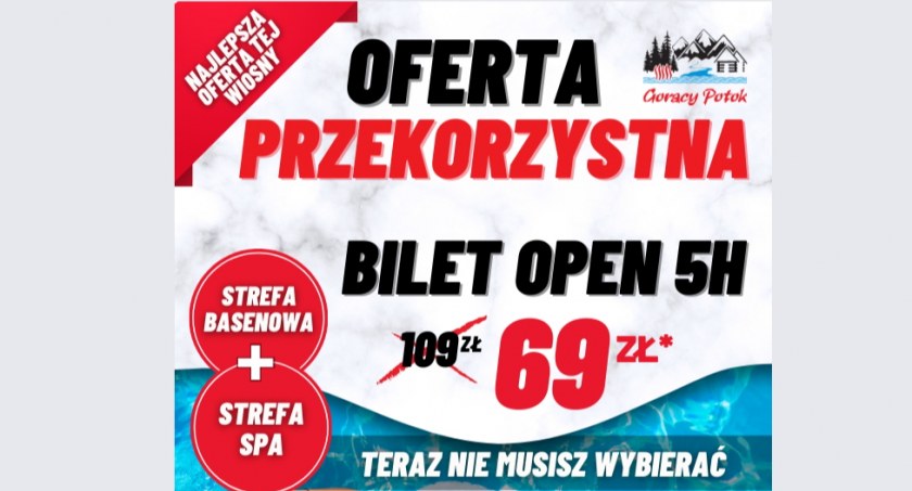 Przekorzystna oferta w Gorącym Potoku
