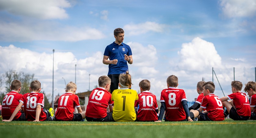 Trening otwarty Akademii Piłkarskiej Wisła Czarny Dunajec 