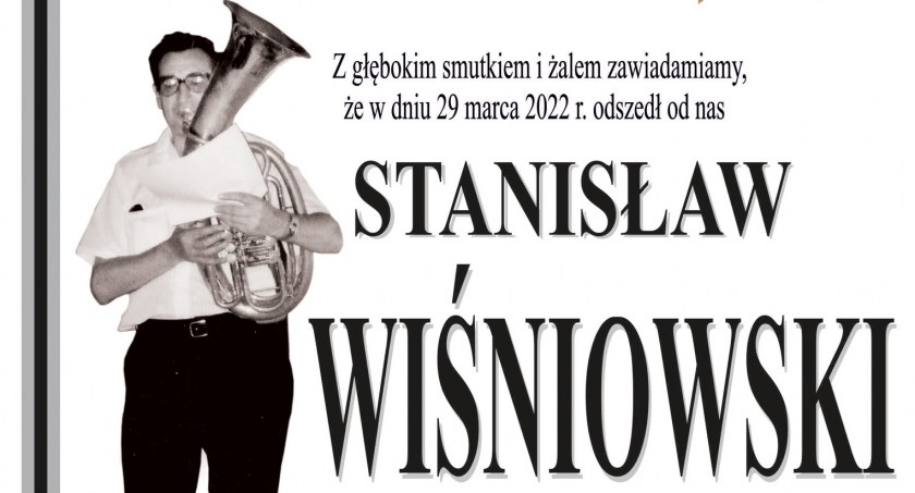 Zmarł Stanisław Wiśniowski, długoletni członek orkiestry miejskiej i parafialnej w Nowym Targu