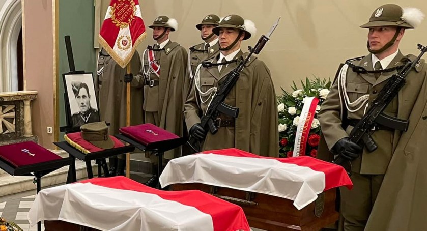 Państwowy pogrzeb Leona Zagaty - Złoma, pochodzącego z Gronkowa niezłomnego bohatera powojennej Polski