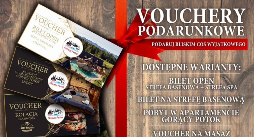 Prezent niezwykle wyjątkowy - spraw bliskim niezapomniane chwile w Gorącym Potoku