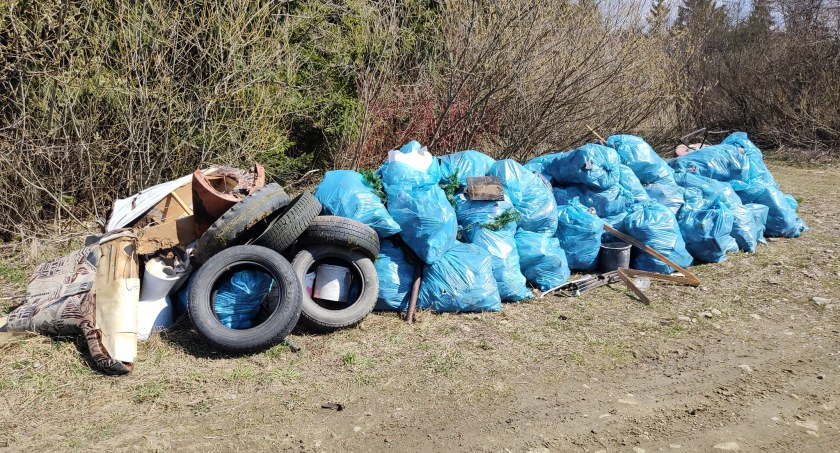 Mieszkańcy Zubrzycy Dolnej posprzątali swoją miejscowość