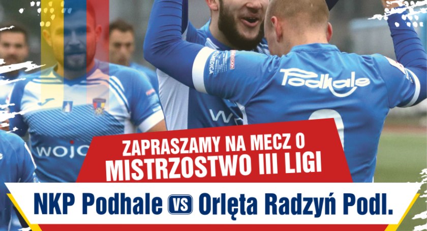 NKP Podhale Nowy Targ - ŁKS Orlęta Radzyń Podlaski 
