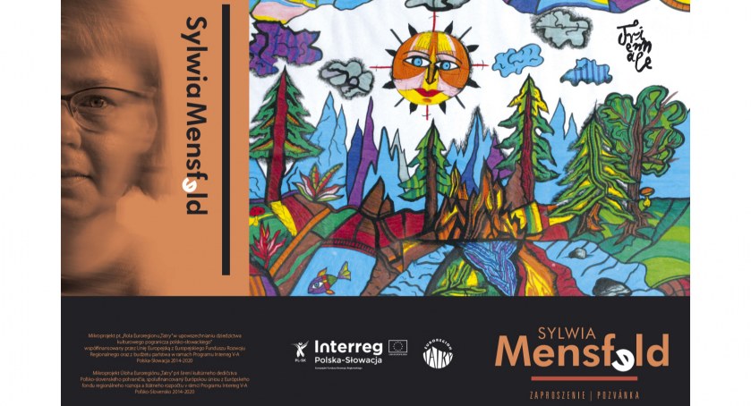Wernisaż wystawy Sylwii Mensfeld - laureatki Triennale Sztuki Naiwnej i Art Brut Pogranicza Polsko-Słowackiego