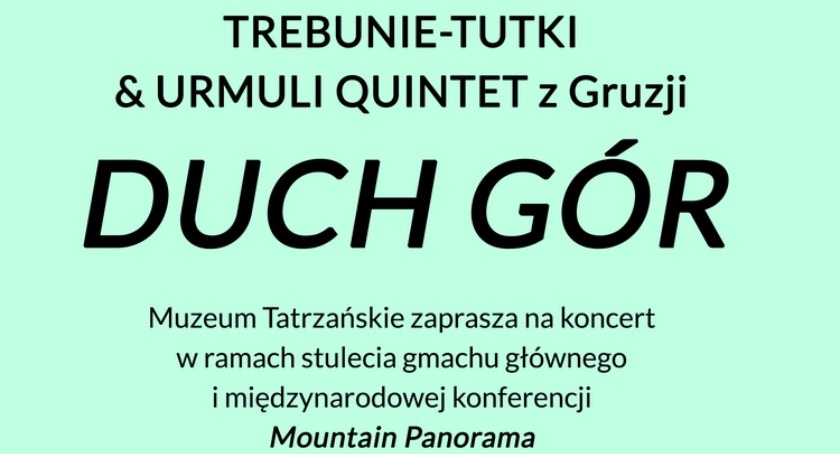 „Duch Gór” na stulecie gmachu głównego Muzeum Tatrzańskiego