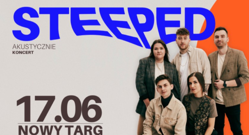Zespół Steeped wystąpi w altanie w parku w Nowym Targu