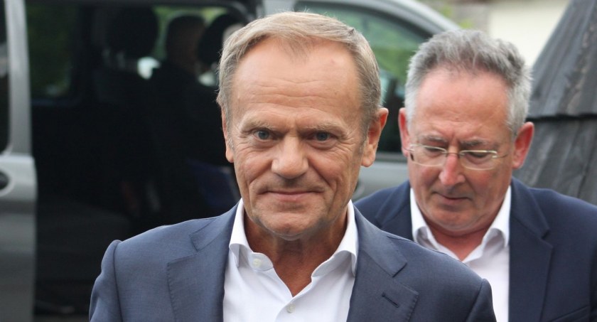 Donald Tusk odwiedził Łopuszną - konferencja „Myślenie według Tischnera