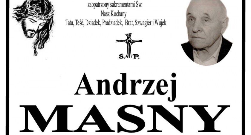 Zmarł Andrzej Masny 