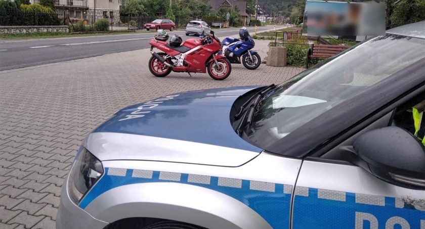 Działania tatrzańskiej policji pod nazwą „Motocykle”