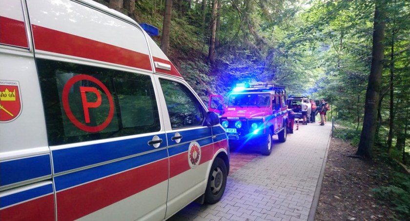 Słowaccy ratownicy udzielili polskiej turystce pomocy