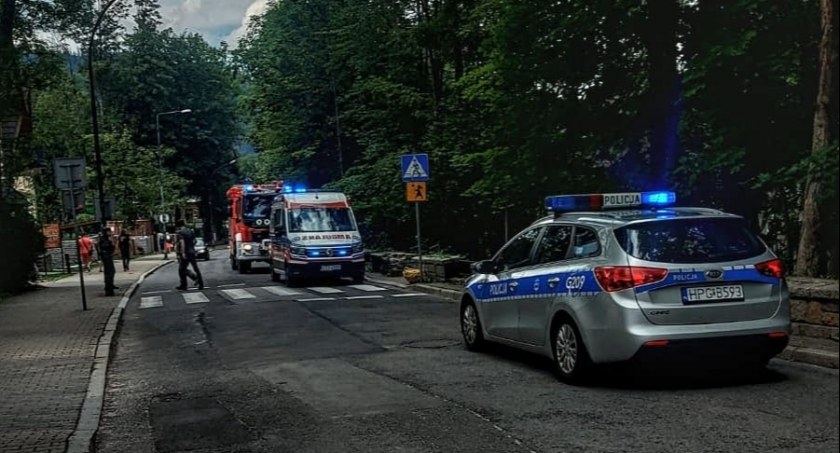 Udana akcja ratunkowa na jednej z ulic Zakopanego