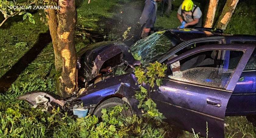 32-latek aresztowany za ucieczkę z miejsca wypadku