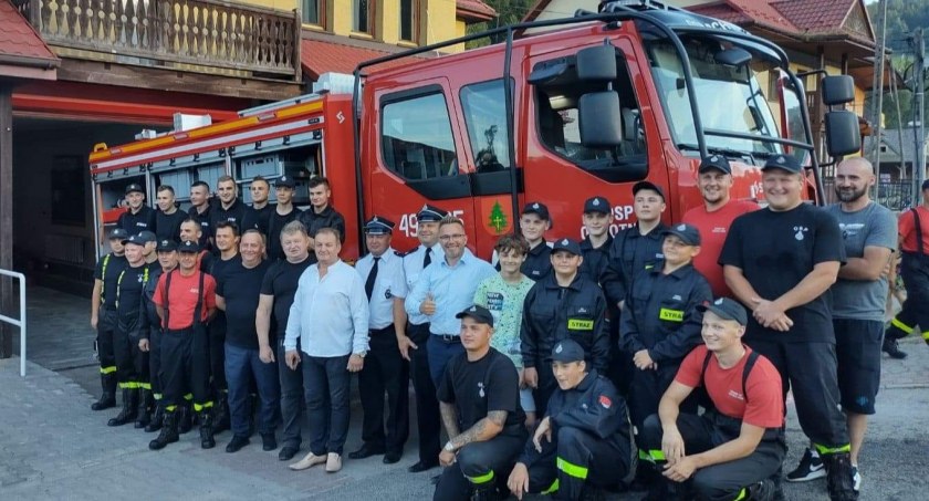 Nowy wóz OSP Ochotnica Górna