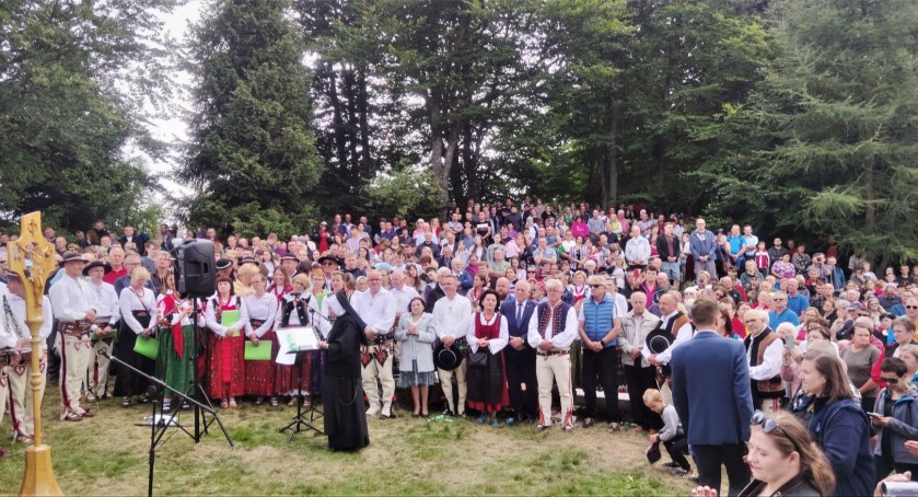 50. rocznica odprawienia mszy św. przez kard. Karola Wojtyłę na Błyszczu