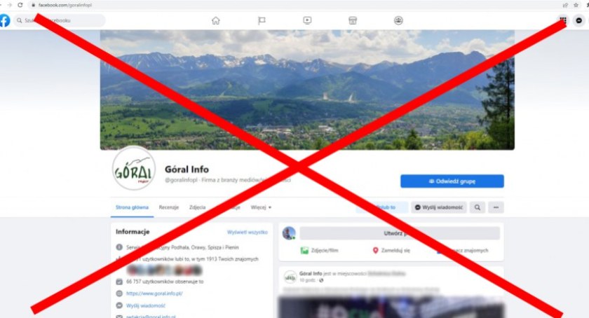 Kolejny atak hakerski na naszego Facebooka