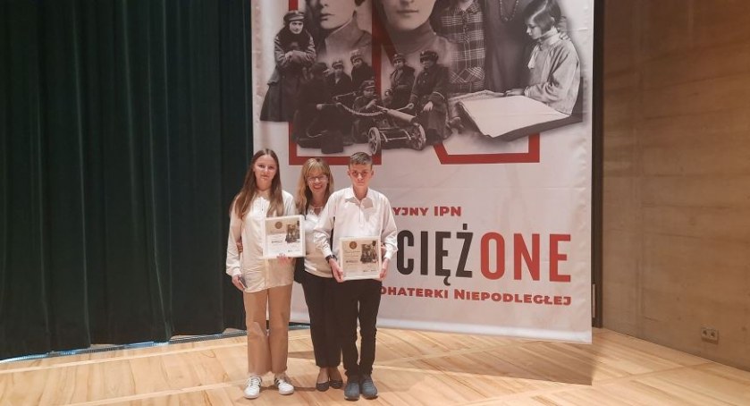 Szkoła Podstawowa im. Błogosławionego Ks. Józefa Stanka w Łapszach Niżnych w finale IV konkursu edukacyjnego „Niezwyciężone. Bohaterki Niepodległej” 