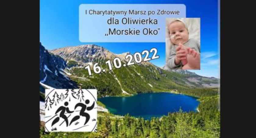 Charytatywny marsz po zdrowie dla Oliwierka - do Morskiego Oka 