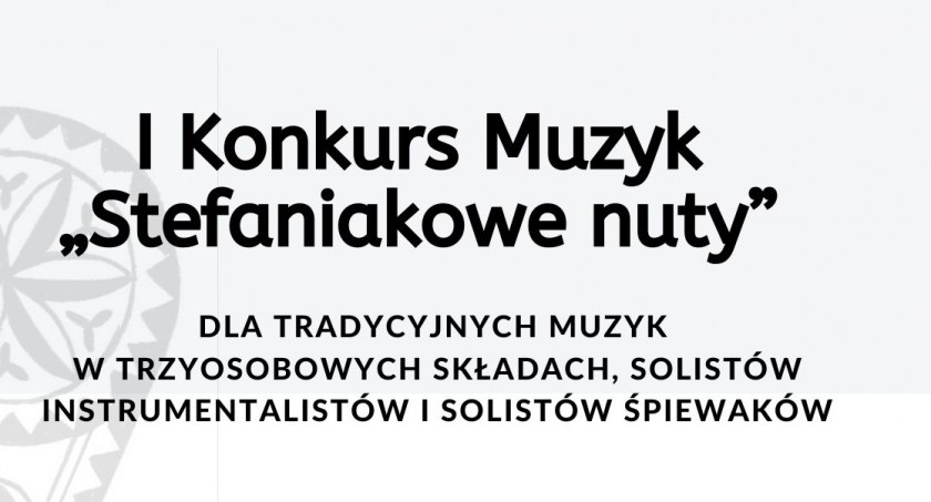 I Konkurs Muzyk 
