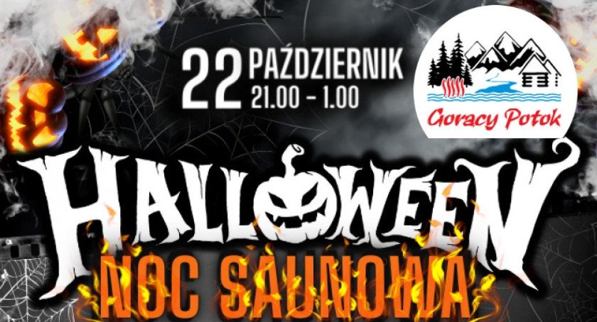 W Gorącym Potoku  Halloweenowa  Noc Saunowa  