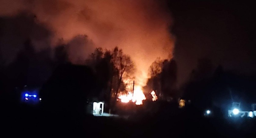 Paliło się w Białce Tatrzańskiej