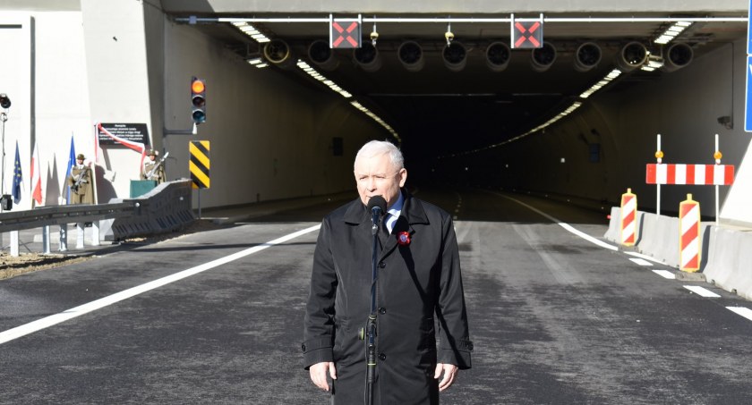 Tunel na zakopiance uroczyście otwarty - historyczna chwila 