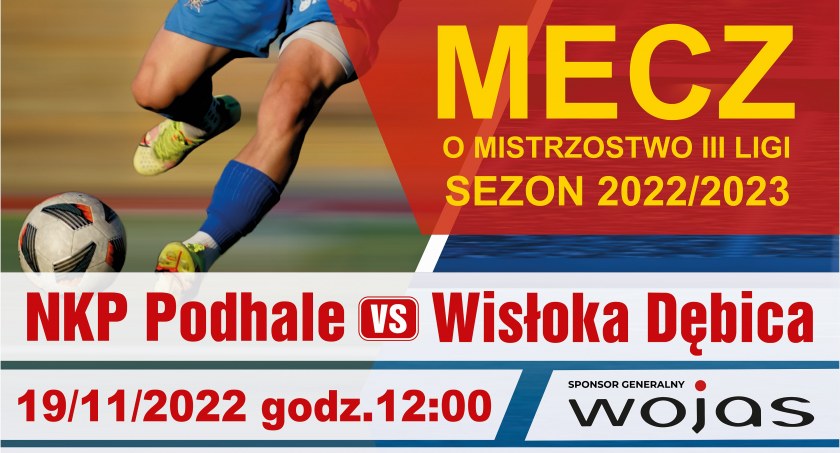 Mecz o mistrzostwo III ligi NKP Podhale - Wisłoka Dębica