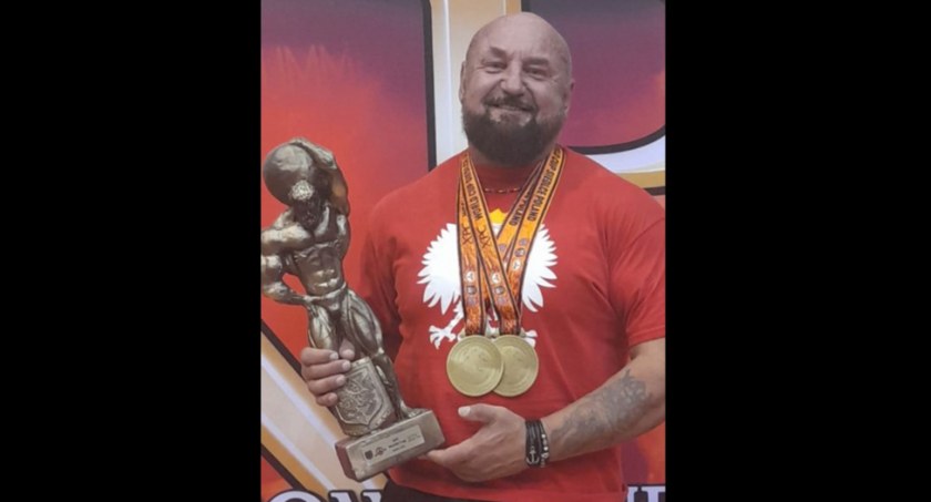 Potrójne złoto dla Roberta Nemsia - strongman z Czarnego Dunajca cały czas w znakomitej w formie