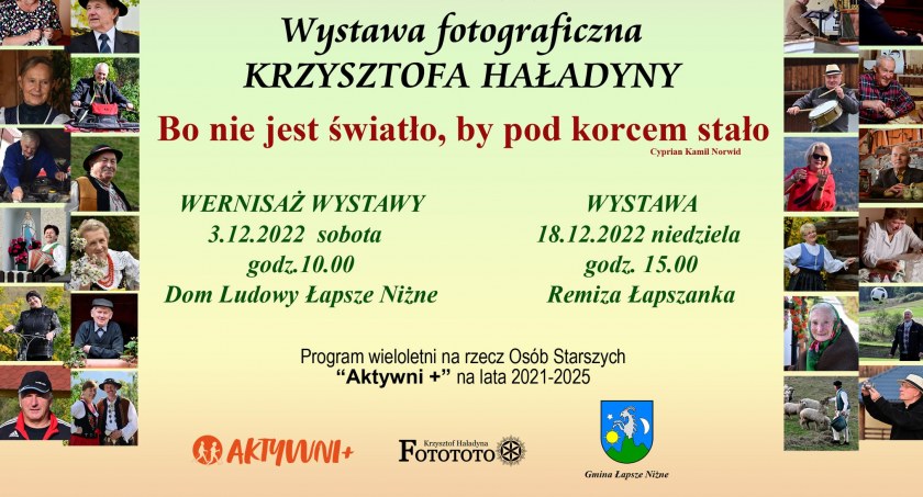 Wystawa fotograficzna Krzysztofa Haładyny