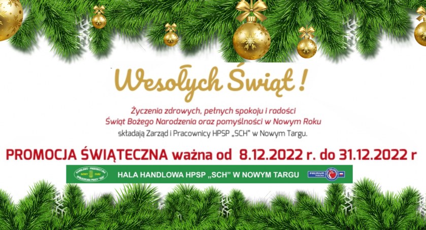 Hala Handlowa w Nowym Targu to idealne miejsce na zrobienie przedświątecznych zakupów
