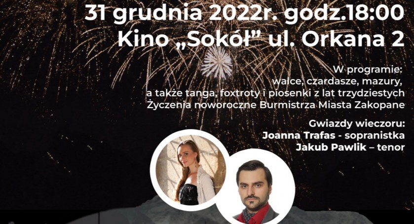 Muzyczną Luxtorpedą do Zakopanego - galowy koncert sylwestrowy w Zakopanem