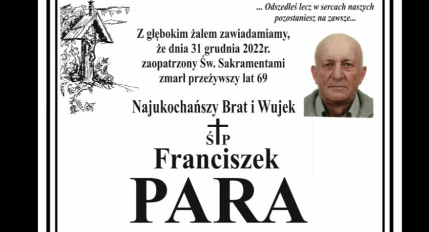 Zmarł druh OSP Stasikówka Franciszek Para