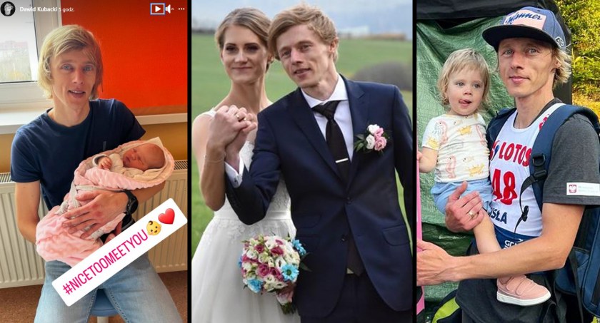 Dawid Kubacki powitał córkę - po TCS wrócił do domu