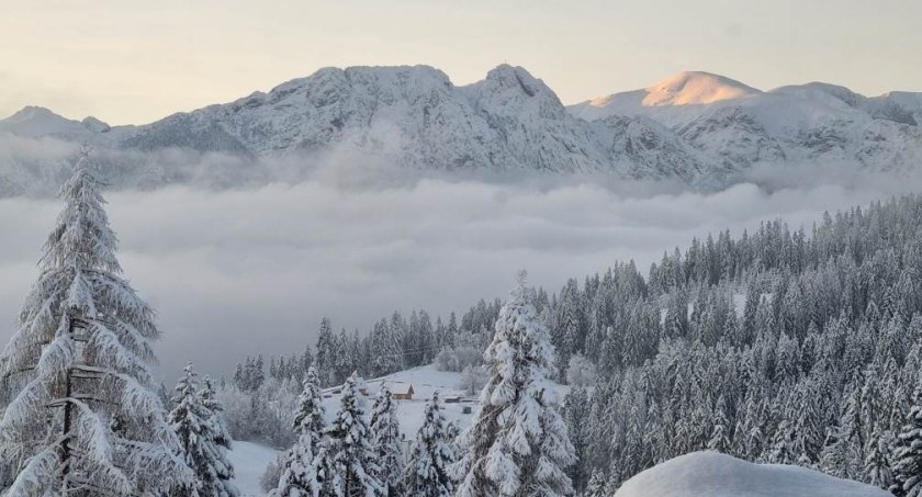 Piękne Tatry po śnieżycy