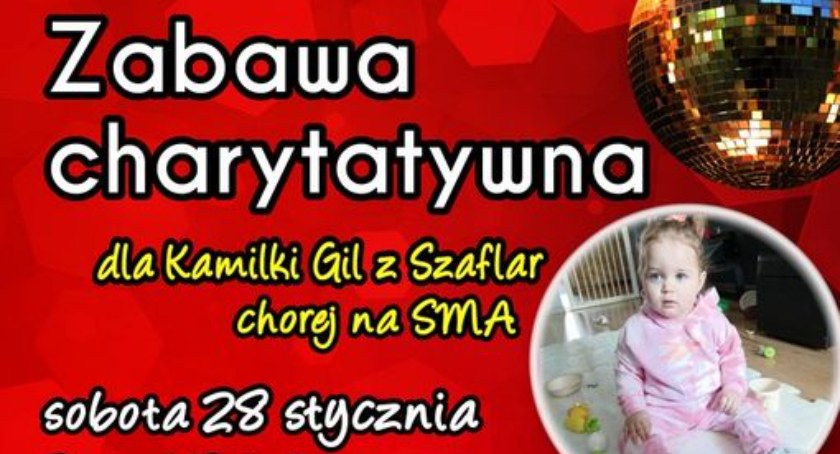 Zabawa charytatywna dla Kamilki Gil z Szaflar