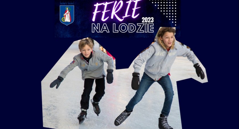 Ferie na lodzie 2023 - ślizgawka - Miejska Hala Lodowa w Nowym Targu
