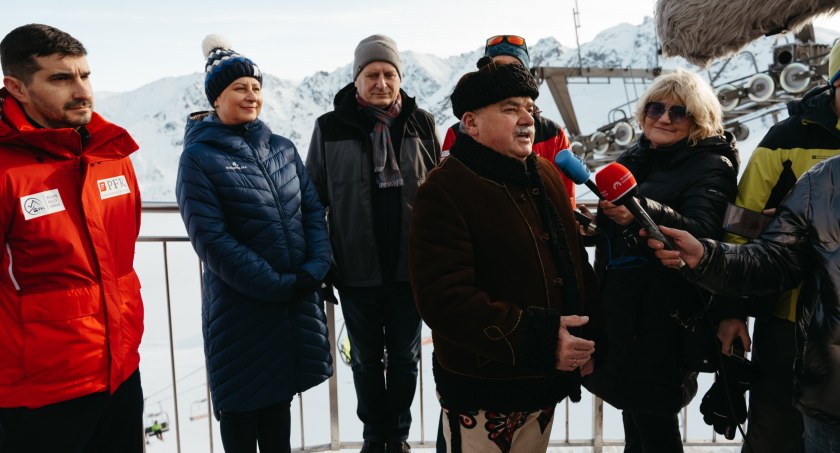Ferie w Małopolsce zainaugurowane na Kasprowym Wierchu