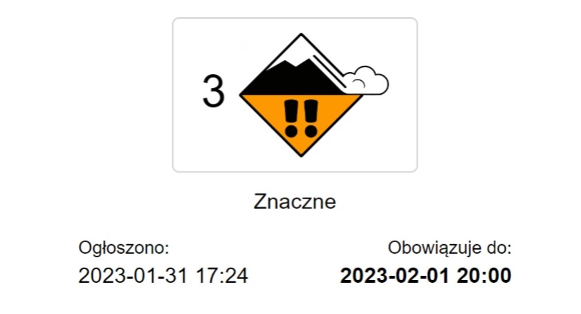 W Tatrach duże zagrożenie lawinowe - TOPR Ogłosił 3 stopień