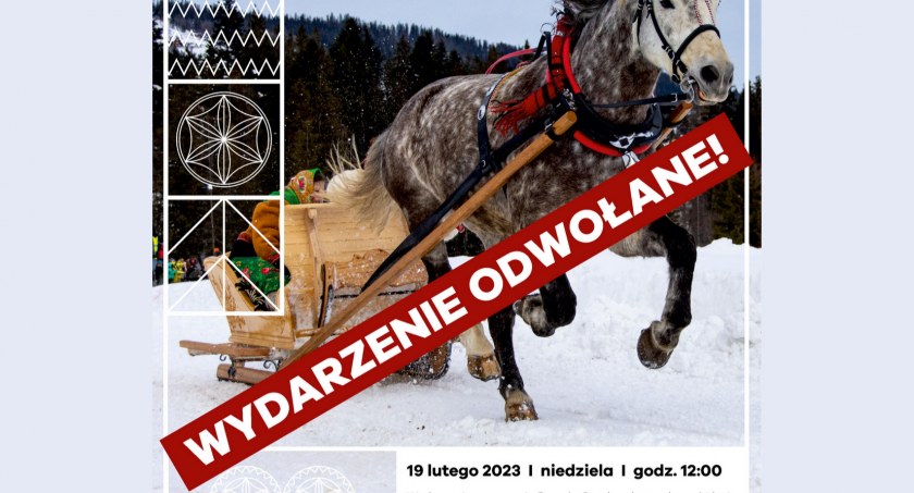 Parada Gazdowska - Kościelisko 2023 odwołana   