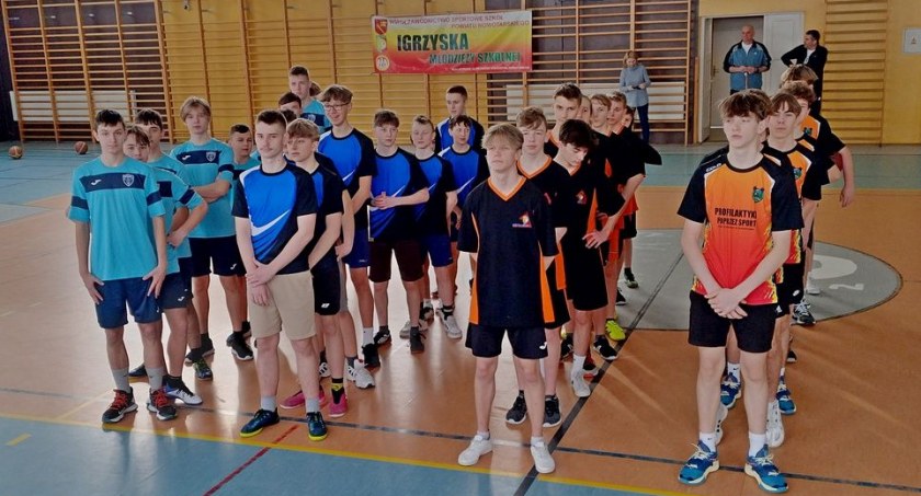 Rozegrano Powiatowe Igrzyska Młodzieży Szkolnej w Koszykówce Chłopców 
