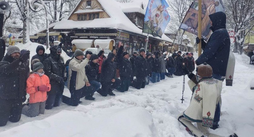 Męski Różaniec w Zakopanem - zaproszenie na 4 marca