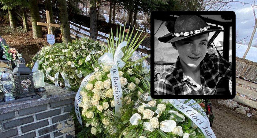 Ostatnie pożegnanie młodego górala - Stasia Rzepki z Brzegów