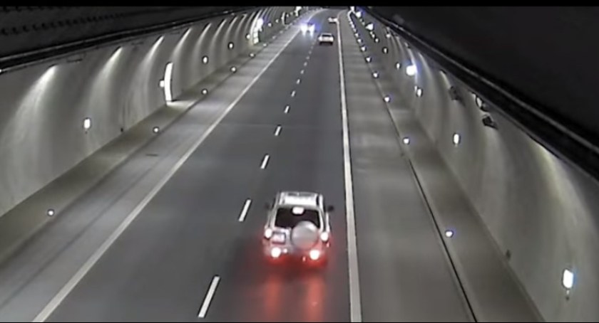 W tunelu pod prąd - film ku przestrodze z tunelu S7 Naprawa-Skomielna Biała