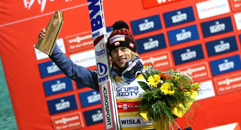 Dawid Kubacki na podium Mistrzostw Świata, Kamil Stoch czwarty